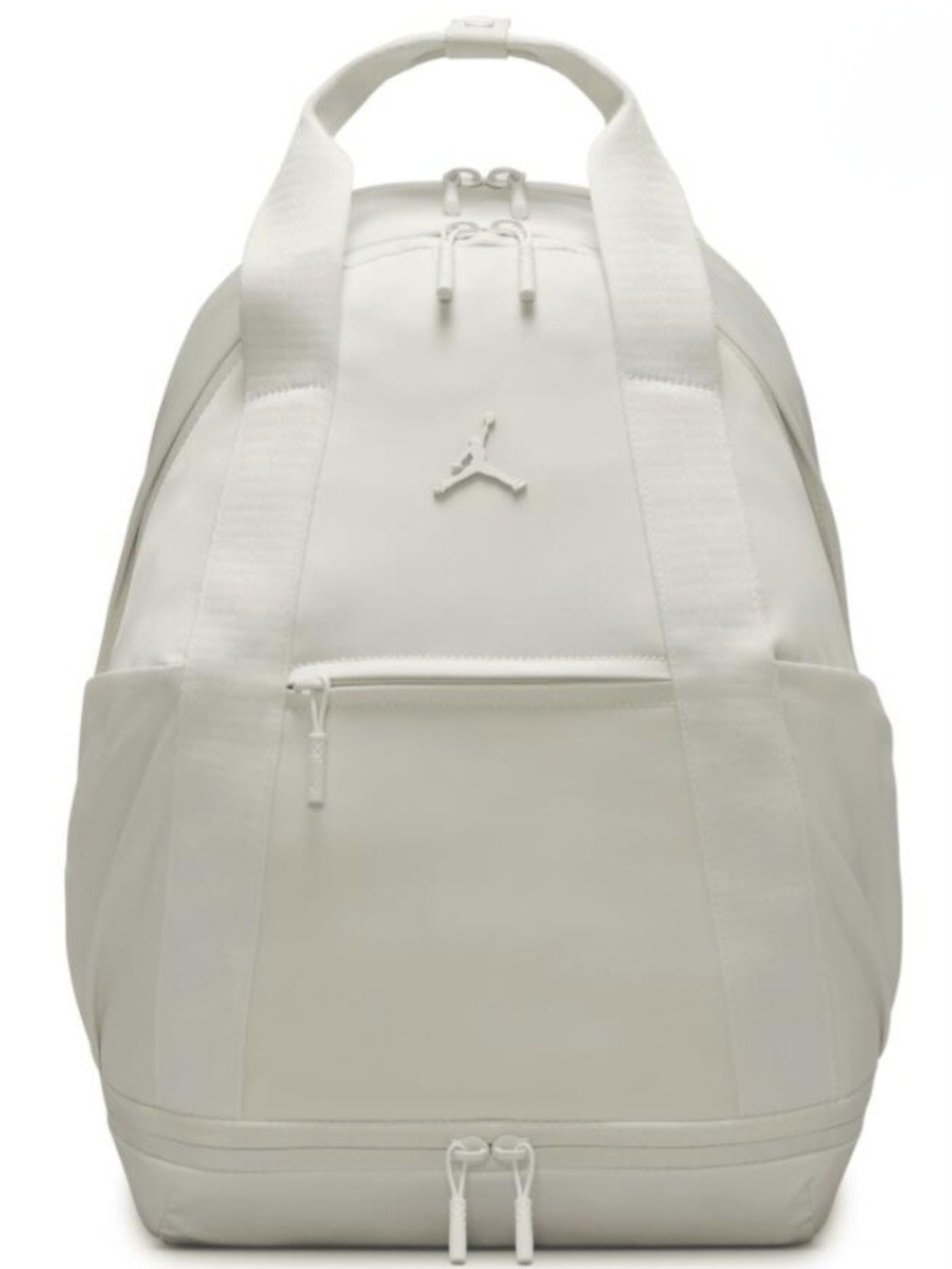 Jordan White Minimalist Men's Backpack